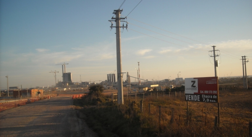 7,3 HAS FRENTE A MONTES DEL PLATA